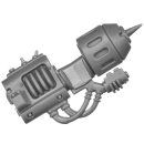 Warhammer 40k Bitz: Adeptus Mechanicus - Tech-Priest Manipulus - Torso C3b2 - Transsonische Kanone