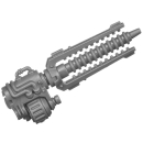 Warhammer 40k Bitz: Adeptus Mechanicus - Tech-Priest Manipulus - Torso C3c - Magnabeschleunigerlanze