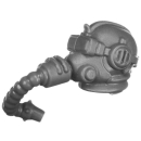 Warhammer 40k Bitz: Adeptus Mechanicus - Pteraxii - Torso B1c - Kopf