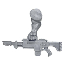 Warhammer 40k Bitz: Catachan Jungle Fighters - Lasgun E With Arm