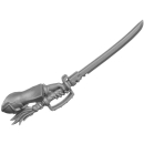Warhammer 40k Bitz: Adeptus Mechanicus - Serberys - Torso C6b - Cavalry Sabre, Left