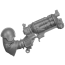 Warhammer 40k Bitz: Adeptus Mechanicus - Serberys - Torso C7a - Mechanicus Pistol, Right