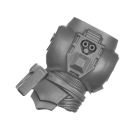 Warhammer 40K Bitz: Chaos Space Marines - Khorne Berzerkers - Torso B1b - Back