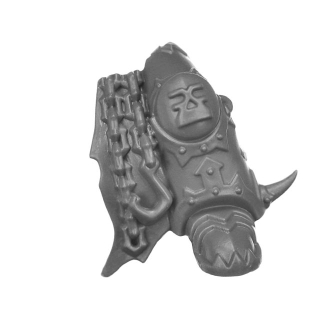Warhammer 40K Bitz: Chaos Space Marines - Khorne Berzerkers - Torso A2b - Leg, Left