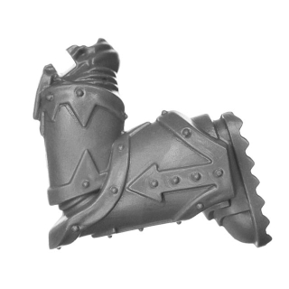 Warhammer 40K Bitz: Chaos Space Marines - Khorne Berzerkers - Torso C2b - Leg, Left