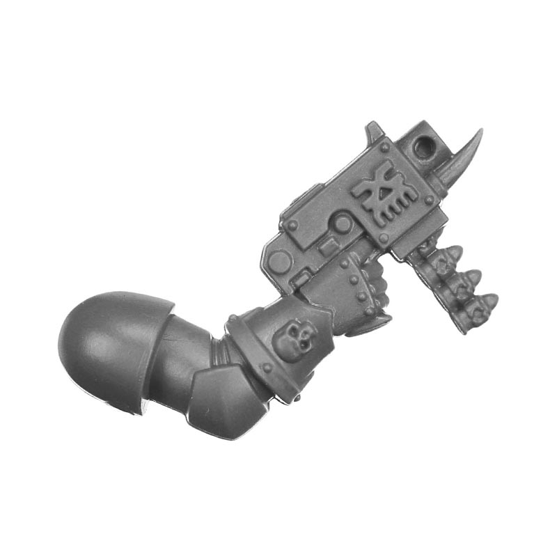 Warhammer 40K Chaos Space Marines - 3 Pistole Al Plasma Per Khorne Berzerkers [Pezzi]