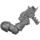 Warhammer 40K Bitz: Chaos Space Marines - Khorne Berserker - Torso F4b - Boltpistole, Rechts