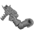 Warhammer 40K Bitz: Chaos Space Marines - Khorne Berserker - Torso F4b - Boltpistole, Rechts