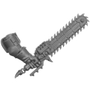 Warhammer 40K Bitz: Chaos Space Marines - Khorne Berzerkers - Torso H3a - Chainsword, Left