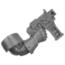 Warhammer 40K Bitz: Chaos Space Marines - Khorne Berzerkers - Torso H3b - Bolt Pistol, Right