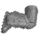 Warhammer 40K Bitz: Chaos Space Marines - Khorne Berzerkers - Torso I2a - Leg, Right