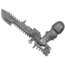 Warhammer 40K Bitz: Chaos Space Marines - Khorne Berzerkers - Torso J4a - Chainsword, Left