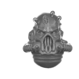 Warhammer 40K Bitz: Chaos Space Marines - Khorne Berzerkers - Kopf S