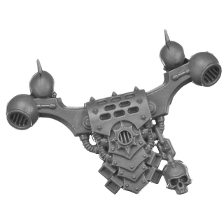 Warhammer 40K Bitz: Chaos Space Marines - Khorne Berserker - Rückenmodul G