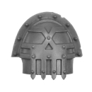Warhammer 40K Bitz: Chaos Space Marines - Khorne Berzerkers - Shoulder Pad A