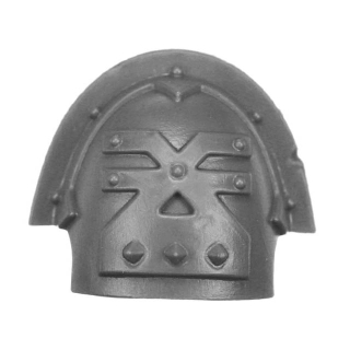 Warhammer 40K Bitz: Chaos Space Marines - Khorne Berzerkers - Shoulder Pad B