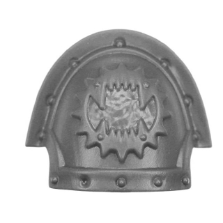 Warhammer 40K Bitz: Chaos Space Marines - Khorne Berzerkers - Shoulder Pad O