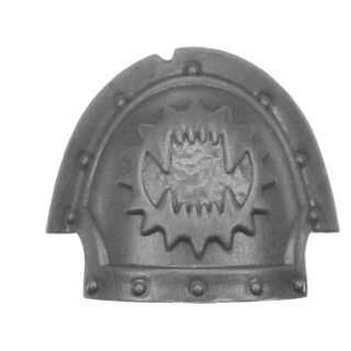 Warhammer 40K Bitz: Chaos Space Marines - Khorne Berzerkers - Shoulder Pad S