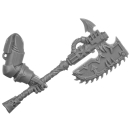 Warhammer 40K Bitz: Chaos Space Marines - Khorne Berserker - Torso A4b - Kettenaxt, Champion, Links