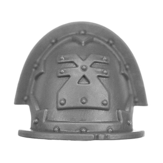 Warhammer 40K Bitz: Chaos Space Marines - Khorne Berserker - Schulterpanzer U - Champion