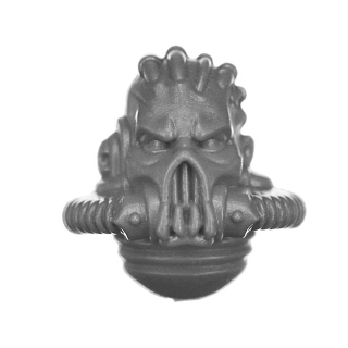 Warhammer 40K Bitz: Chaos Space Marines - Khorne Berserker - Kopf Z - Champion
