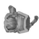 Warhammer 40K Bitz: Chaos Space Marines - Auserkorene - Waffe D2 - Energiefaust, Hand
