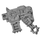 Warhammer 40K Bitz: Chaos Space Marines - Auserkorene - Waffe C4a - Boltpistole, Rechts