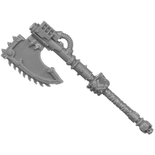 Warhammer 40K Bitz: Chaos Space Marines - Auserkorene - Waffe B3a - Kettenaxt, Links