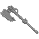 Warhammer 40K Bitz: Chaos Space Marines - Auserkorene - Waffe B3a - Kettenaxt, Links
