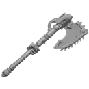 Warhammer 40K Bitz: Chaos Space Marines - Auserkorene - Waffe B3a - Kettenaxt, Links