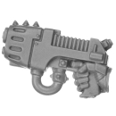Warhammer 40K Bitz: Chaos Space Marines - Chosen - Weapon C3b - Plasma Pistol, Right