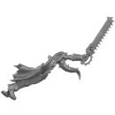 Warhammer 40K Bitz: Chaos Space Marines - Kultisten - Torso A1c - Back, Kettenschwert