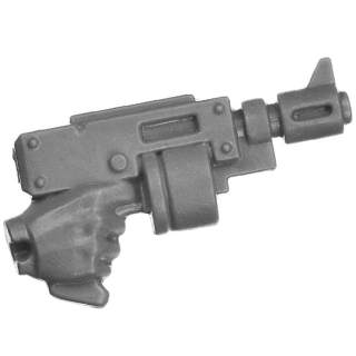 Warhammer 40K Bitz: Chaos Space Marines - Cultists - Torso B2b - Pistol, Right