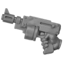 Warhammer 40K Bitz: Chaos Space Marines - Cultists - Torso B2b - Pistol, Right
