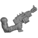 Warhammer 40K Bitz: Chaos Space Marines - Kultisten - Torso J3a - Arm, Pistole, Rechts