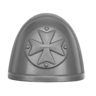 Warhammer 40k Bitz: Black Templars - Upgrades - Shoulder Pad A