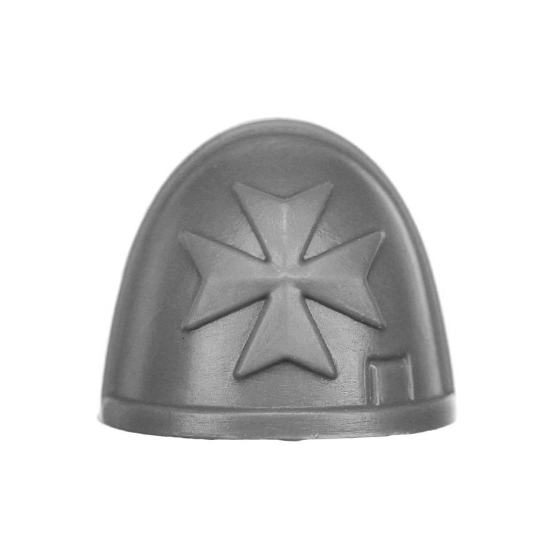BT Upgrade Bits Mk X Gravis Shoulder Pads Black Templars Primaris 40k Bitz