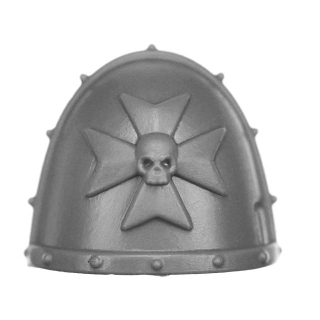 Warhammer 40k Bitz: Black Templars - Upgrades - Schulterpanzer J
