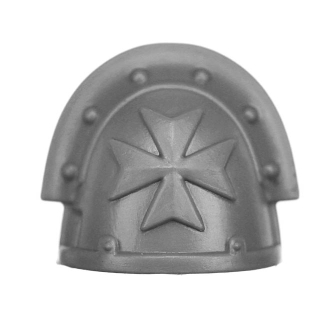Warhammer 40k Bitz: Black Templars - Upgrades - Schulterpanzer K
