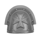 Warhammer 40k Bitz: Black Templars - Upgrades - Shoulder Pad L