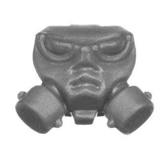 Warhammer 40k Bitz: Astra Militarum - Cadian Upgrades - Head C1 - Gas Mask
