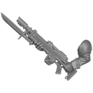 Warhammer 40k Bitz: Astra Militarum - Cadian Upgrades - Waffe F1a - Lasergewehr, Links