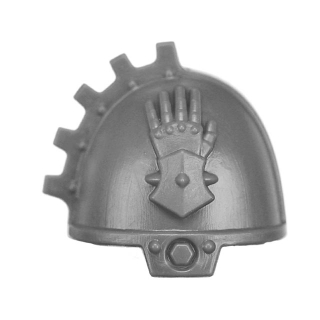 Warhammer 40K Bitz: Iron Hands - Primaris Upgrades - Shoulder Pad D - Terminator