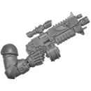 Warhammer 40K Bitz: Iron Hands - Primaris Upgrades - Arm B - Boltgewehr, Links