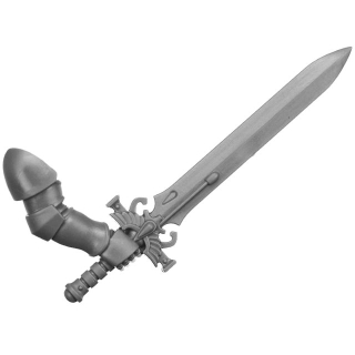Warhammer 40k Bitz: Blood Angels - Sanguinary Guard - Torso C4b - Power Sword, Right