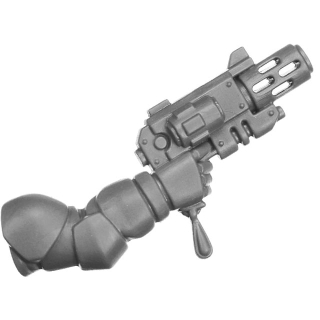 Warhammer 40k Bitz: Blood Angels - Upgrades - Weapon E - Infernus Pistol, Right