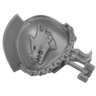 Warhammer 40K Bitz: Salamanders - Primaris Upgrades - Schulterpanzer D - Terminator