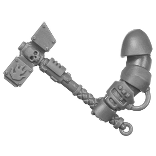 Warhammer 40K Bitz: Salamanders - Primaris Upgrades - Weapon A - Thunder Hammer, Left