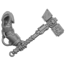 Warhammer 40K Bitz: Salamanders - Primaris Upgrades - Weapon A - Thunder Hammer, Left
