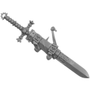 Warhammer 40k Bitz: Dark Angels - Inner Circle Companions - Torso B3d - Backpack, Power Sword